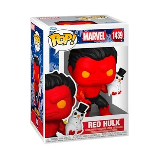 Funko Pop! Marvel: Holiday - Red Hulk - Marvel Comics