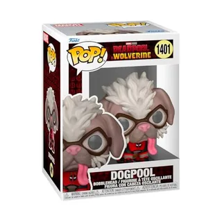 Funko Pop! Marvel: Deadpool & Wolverine - Dogpool - Figura de Vinilo Coleccionable