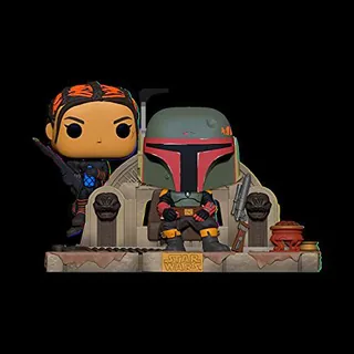 Funko 58391 Pop Moment: Mandalorian - Boba Fett & Fennec Shand