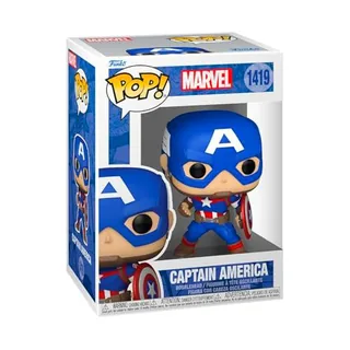 Funko Pop! Marvel: Marvel NC - Captain America - Marvel Comics