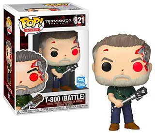 TERMINATOR Funko Pop Movies 821 Dark Fate 43501 T-800 Battle Funko Shop