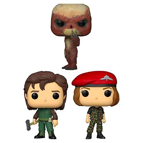 Stranger Things 4 - Robin, Steve & Vecna Pop! Vinilo Figura 3-Pack