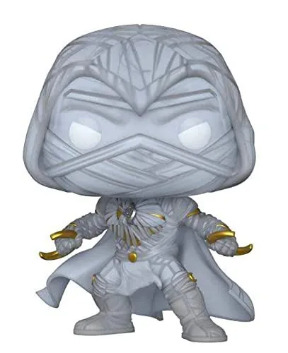 Funko Pop Moon Knight with Weapon Exclusive 1074 Protector y caja incluye