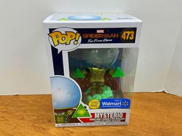 Funko Pop! Marvel: 41898 Spider-Man Lejos de casa - Mysterio (brilla en la oscuridad) #473