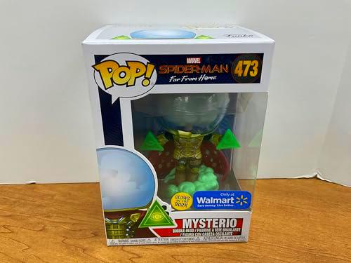 Funko Pop! Marvel: 41898 Spider-Man Lejos de casa - Mysterio (brilla en la oscuridad) #473