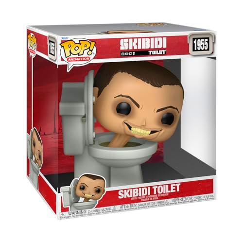 Funko Pop! Jumbo: Skibidi Toilet - Skibidi Toilet - Figura de Vinilo Coleccionable