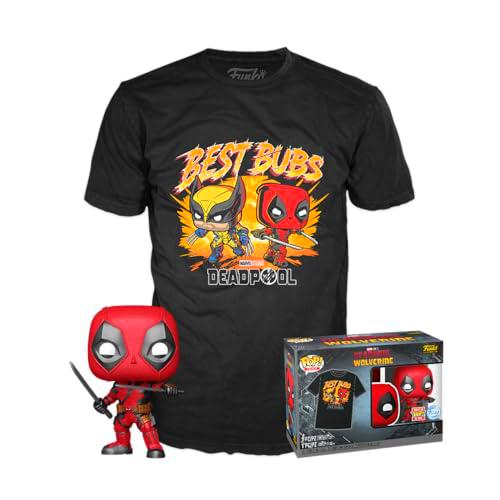 Funko Pop! &amp; tee: Deadpool 3 - M - Camiseta, Franela