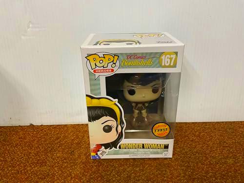 Funko Pop Heroes DC Comics Bombshells 167 Wonder Woman Limited Edition Chase