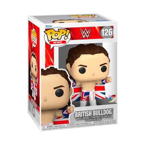 Funko Pop! WWE: British Bulldog - Davey Boy Smith - Figura de Vinilo Coleccionable