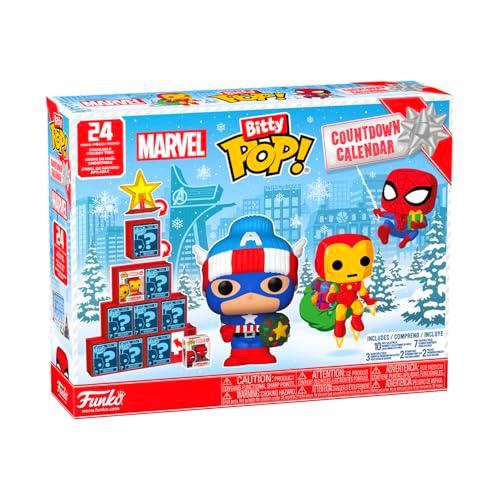 Funko Bitty Pop! Countdown Calendar: Marvel Comics- Calendario de Adviento