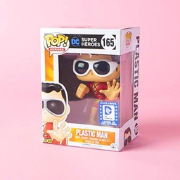 Super Heroes Funko Pop! DC Legion of Collectors - Plastic Man #165 Vinyl Figure Bundled with Free Pop Box Protector Case