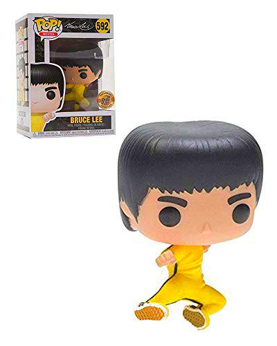 Pop Movies: Jumping Bruce Lee Collectible Figure, Multicolor