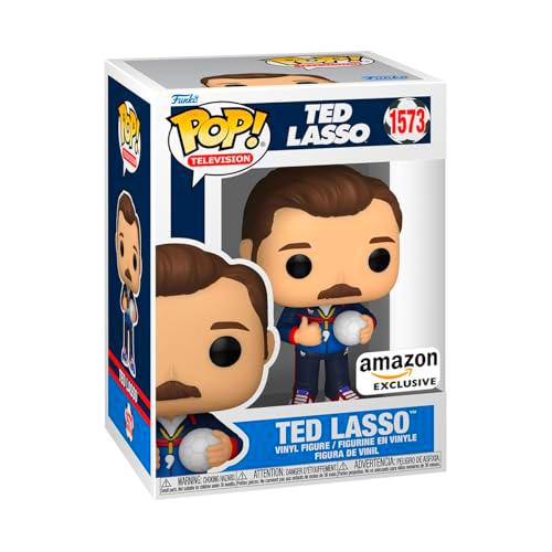 Funko Pop! TV: Ted Lasso - Ted with Ball - Exclusiva Amazon