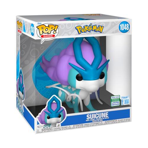 Funko Pop Jumbo: Suicune - Exclusivo de Amazon - Pokémon