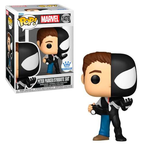 Funko Pop! Marvel #1478 Peter Parker/Symbiote Suit Vinyl Bobblehead
