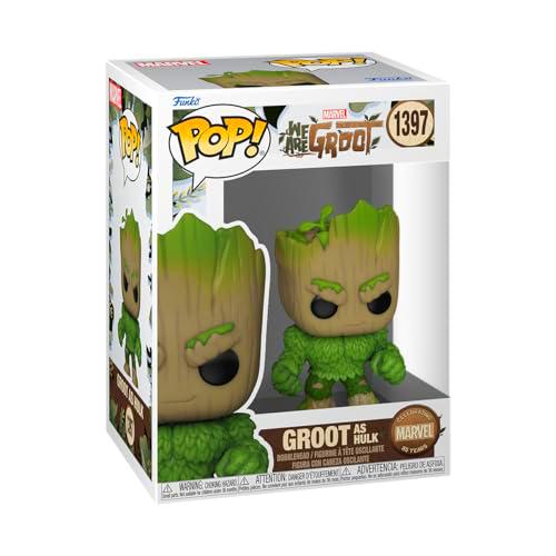 Funko Pop! Marvel: Wag - Hulk - We Are Groot - Figura de Vinilo Coleccionable