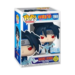 Funko Pop! Animation: Naruto Shippuden - Sasuke Uchiha Entertainment Earth Special Glow in The Dark Exclusive # 1969