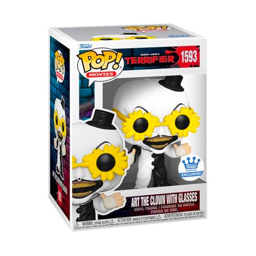 Funko Pop! Teriser - Arte exclusivo de The Clown with Glasses 1593 (no Stickers)