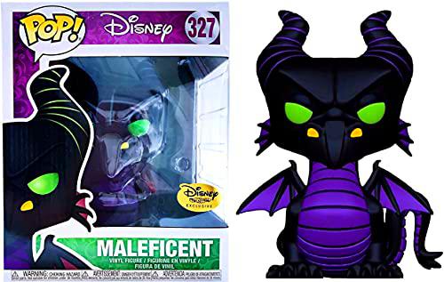 Funko Pop! Disney Treasures Maleficent Dragon #327 Exclusive 6" Haunted Forest