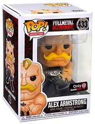 FullMetal Alchemist Figura Vinilo Alex Armstrong 433 ¡Funko Pop! Standard