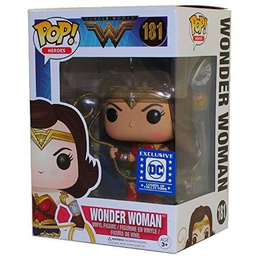 Funko Pop! DC Wonder Woman Movie - Legión de coleccionistas Exclusiva Figura de vinilo de Wonder Woman (incluye funda protectora de caja POP