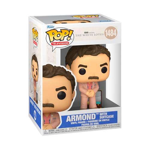 Funko Pop! TV: White Lotus - Armond with Suitcase - Figura de Vinilo Coleccionable