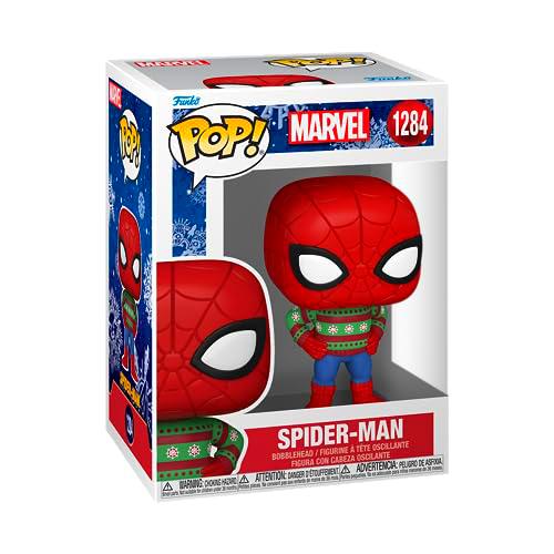 Funko POP! Marvel: Holiday - Spider-Man - (SWTR) - Figuras Miniaturas Coleccionables Para Exhibición