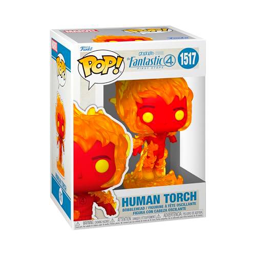 Funko Pop! Marvel: Los 4 Fantásticos 2025 - Human Torch
