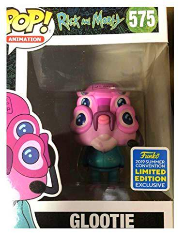 Funko Pop! Rick and Morty Glootie Exclusive Vinyl Figure Shared Sticker Summer Convention 2019 SDCC