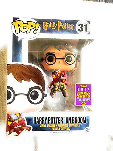 Funko - Figurine Harry Potter - Harry Potter on Broom SDCC 2017 Pop 10cm