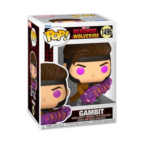 Funko Pop! Marvel: Deadpool &amp; Wolverine - Gambit - Figura de Vinilo Coleccionable