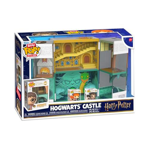 Funko Bitty Pop! Bitty Boxes: Harry Potter - Hogwarts Playset con 2-0,9 Pulgadas (2,2 Cm) diminutas Mini Figuras