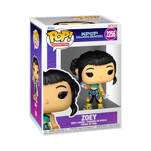 Funko Pop Animation: KPOP Demon Hunters - Zoey - Figura de Vinilo Coleccionable