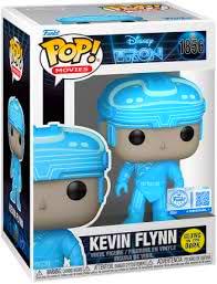 POP Tron Kevin Flynn Funko Original Glows in The Dark 1856 (with Plastic Protection)