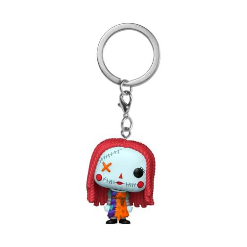 Funko Pop! Keychain: Patchwork - Sally - TNBC - Minifigura de Vinilo Coleccionable Llavero Original