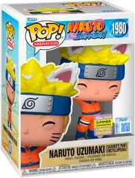 POP Naruto Uzumaki (Sasuke's Paw Encyclopedia) Funko 2025 Summer Convention Limited Edition 1980 (with Plastic Protection)