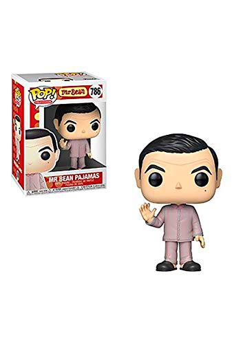Funko Pop! Figura de Vinilo: TV: Mr Bean - Mr Bean Pajamas w/Teddy Bear Chase