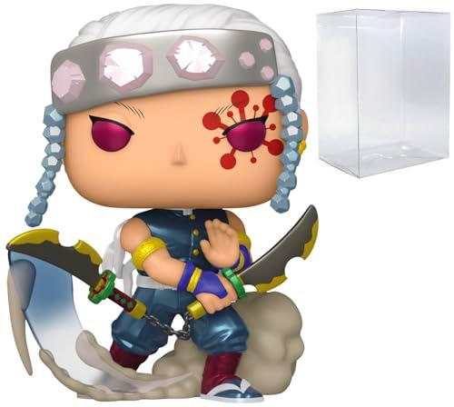 Pop Anime: Demon Slayer - Kimetsu no Yaiba - Tengen Uzui Edición Limitada Chase Funko Figura de Vinilo (Incluye Funda Protectora de Caja Compatible)
