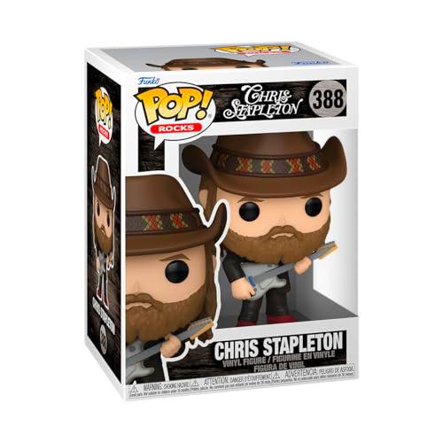 Funko Pop! Rocks: Chris Stapleton - Figura de Vinilo Coleccionable