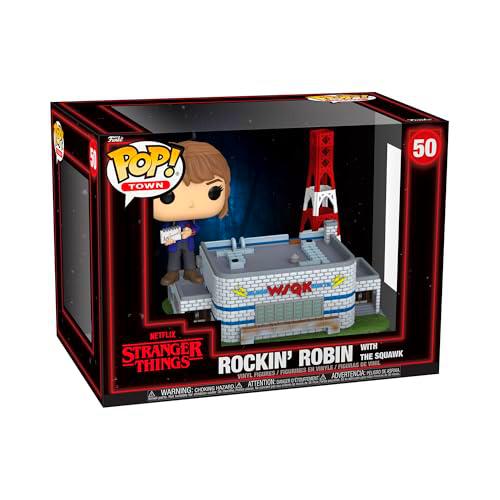 Funko Pop! Town: Stranger Things Season 5 -Rockin' Robin with The Squawk