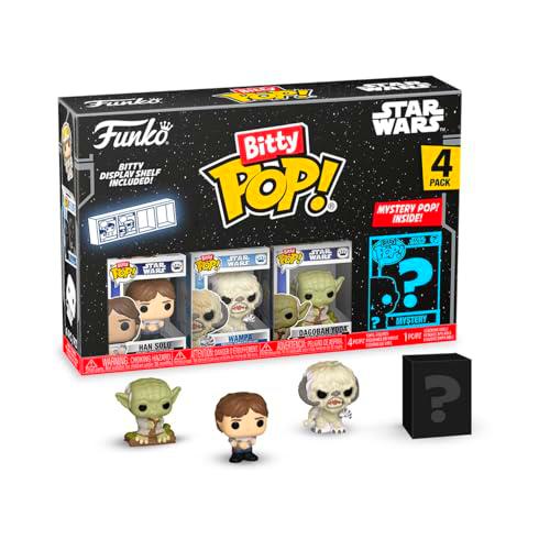 Funko Bitty Pop! SW - Han 4pkY una Minifigura Misteriosa Sorpresa