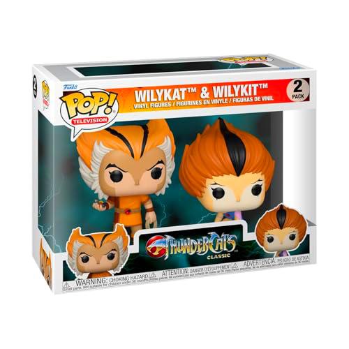 Funko Pop! Animation: TC - Wilykat/Wilykit 2PK - Thundercats- Figura de Vinilo Coleccionable