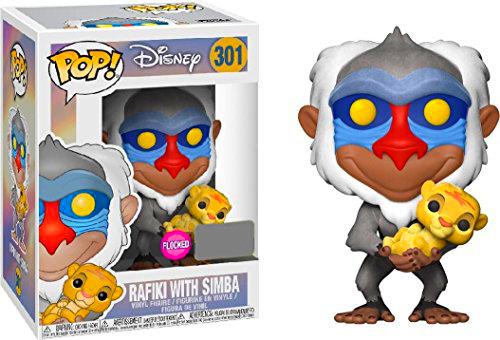 FunKo - Disney - El Rey León colección Pop Vinyl - Figura 301 Rafiki presentando a Simba