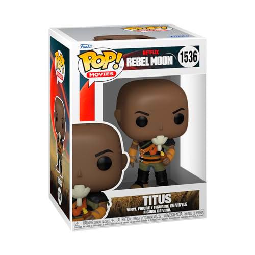 Funko Pop! Movies: RM - Rebel Moon - Titus - Figuras Miniaturas Coleccionables para Exhibición