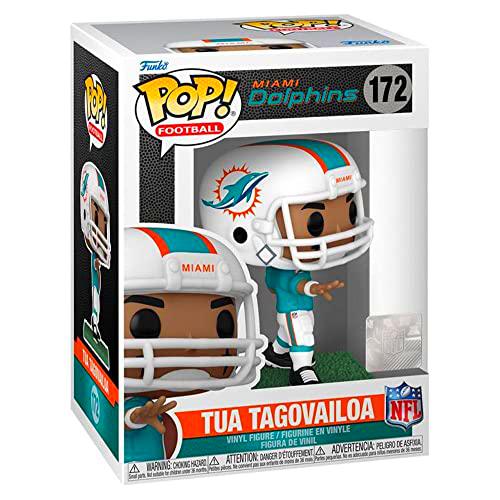 Funko Pop! NFL: Dolphins - Tua Tagovailoa - Figura de Vinilo Coleccionable