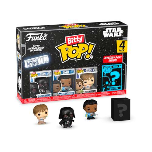 Funko Bitty Pop! SW - Vader 4pkY una Minifigura Misteriosa Sorpresa