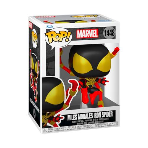 Figurine Funko Pop Marvel Spider Man Comics Miles Iron Spider with Chase Modèle aléatoire
