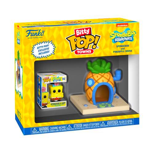 Funko Spongebob Squarepants Figura Vinilo Spongebob and Pineapple House (Bitty Pop! Town) Unisex Pop! Standard
