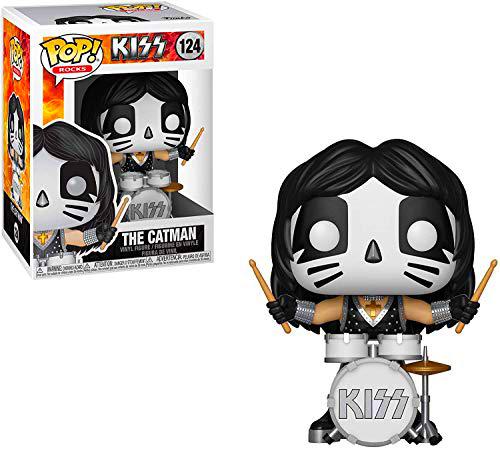 Funko Pop! Rocks: Kiss-The Catman - Figura de Vinilo Coleccionable