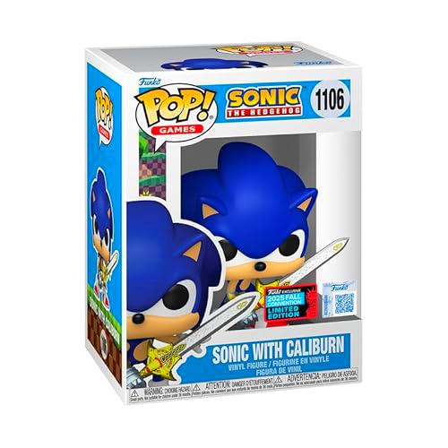 Funko Pop! Games Sonic with Caliburn Figura de vinilo